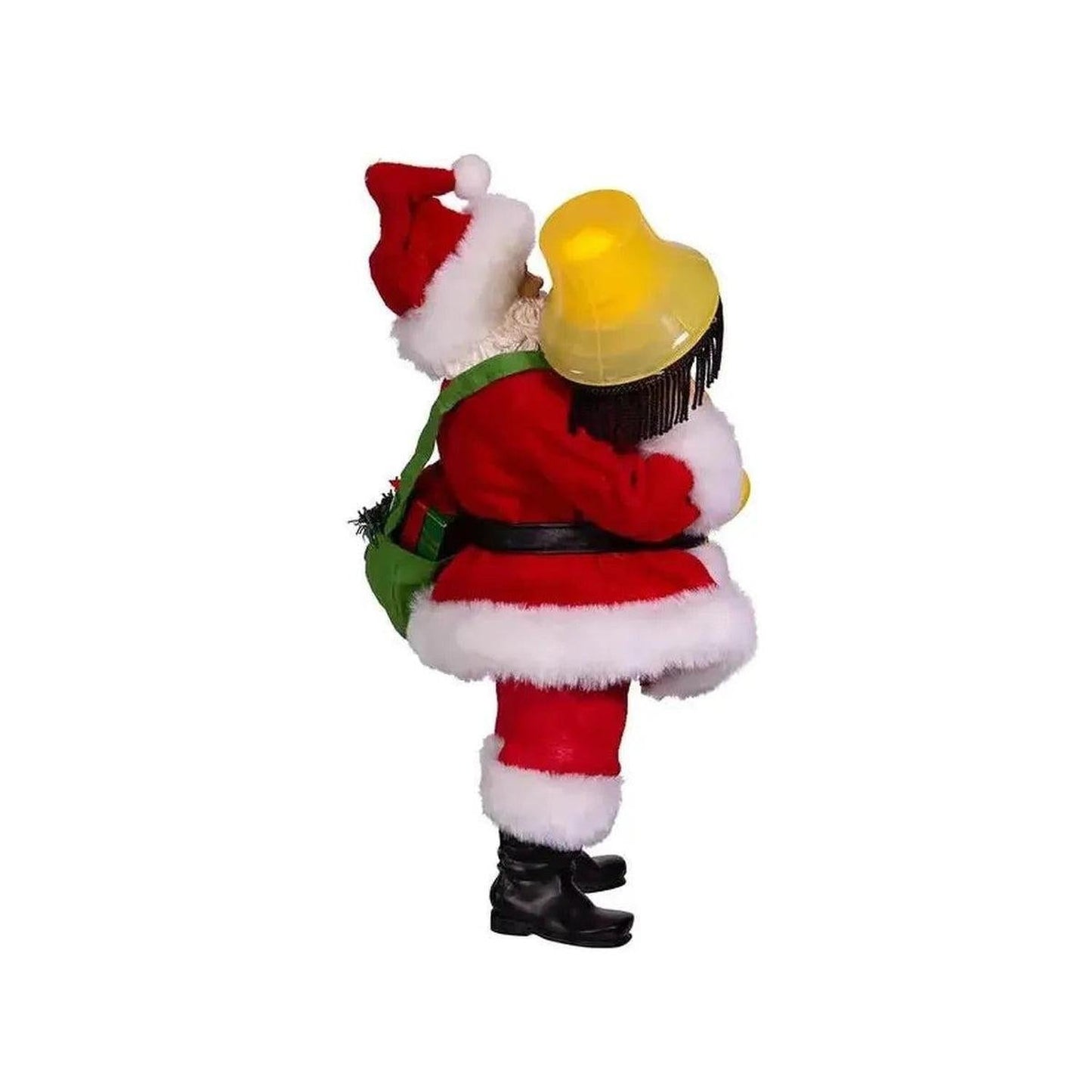 Kurt Adler 10-Inch Leg Lamp Fabriché Santa with Light