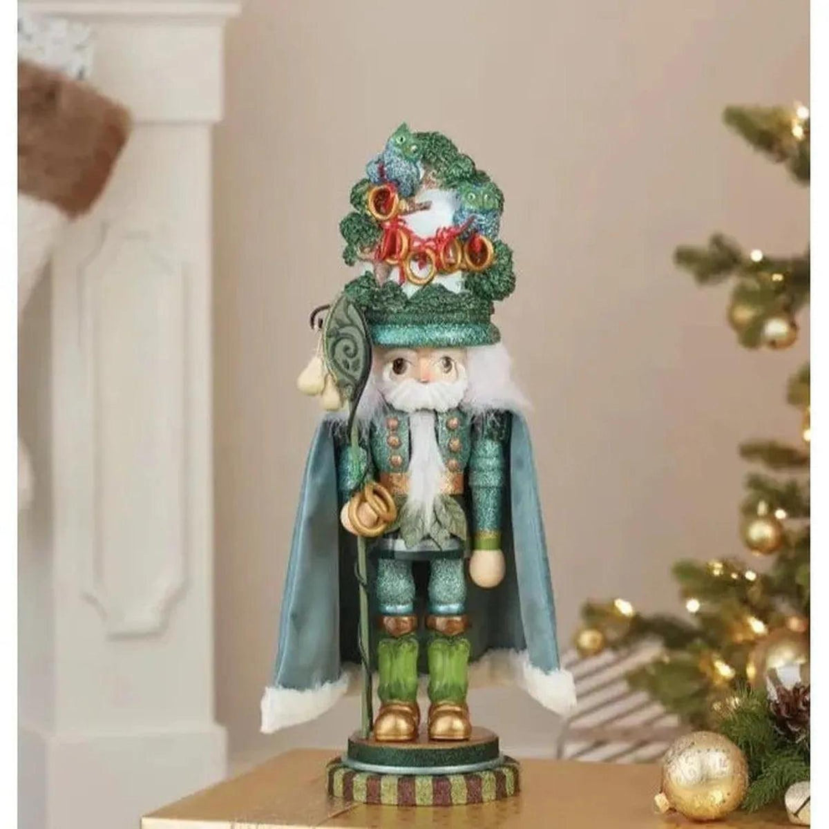 Kurt Adler 17.5" Hollywood Nutcrackers™ Five Golden Rings Nutcracker