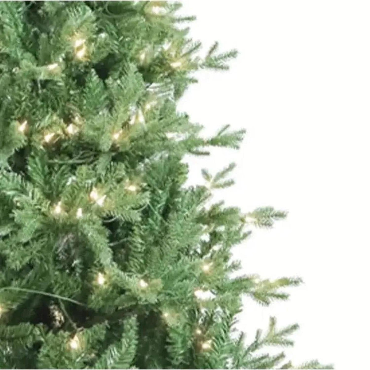 Kurt Adler 7-Foot Pre-Lit Clear Incandescent Jackson Pine Tree