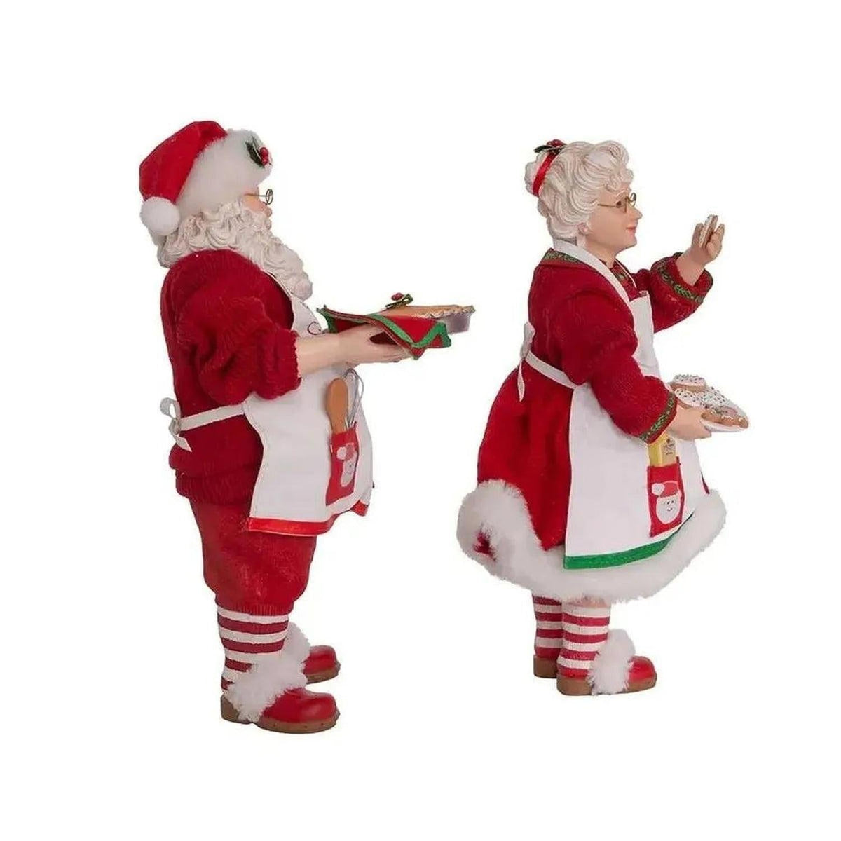 Kurt Adler Fabriché™ Mr. and Mrs. Claus Dessert
