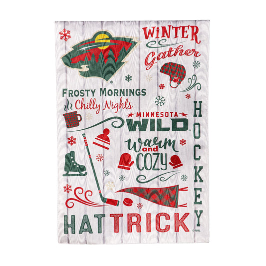 Minnesota Wild, Moire Flag, GDN, Fall Seasonal
