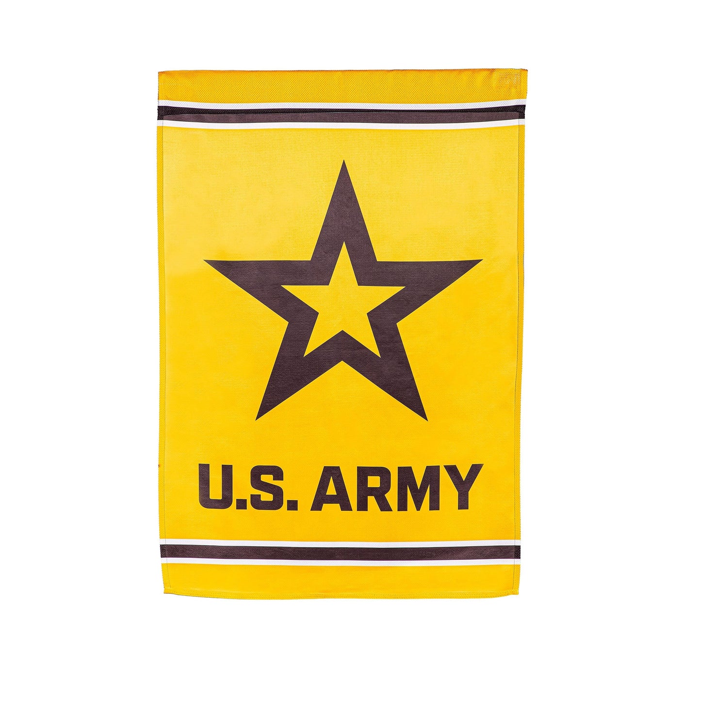Embossed Suede Flag, House Size, Army