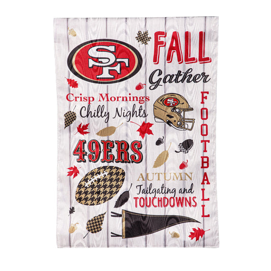 San Francisco 49ers, Moire Flag, GDN, Fall Seasonal
