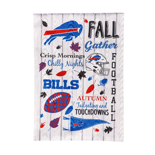 Buffalo Bills, Moire Flag, GDN, Fall Seasonal