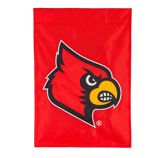 University of Louisville Applique Garden Flag