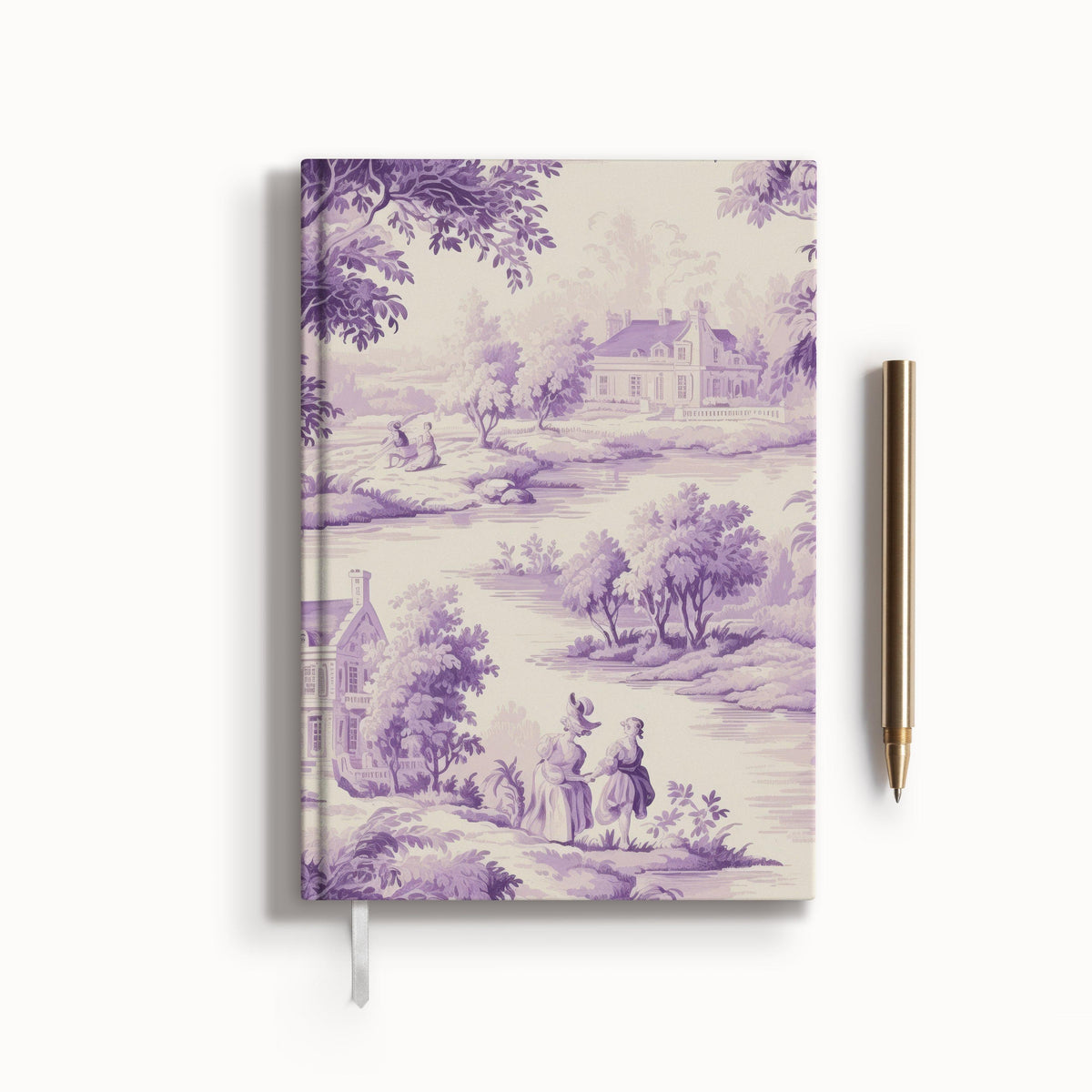 Lavender Toile Journal