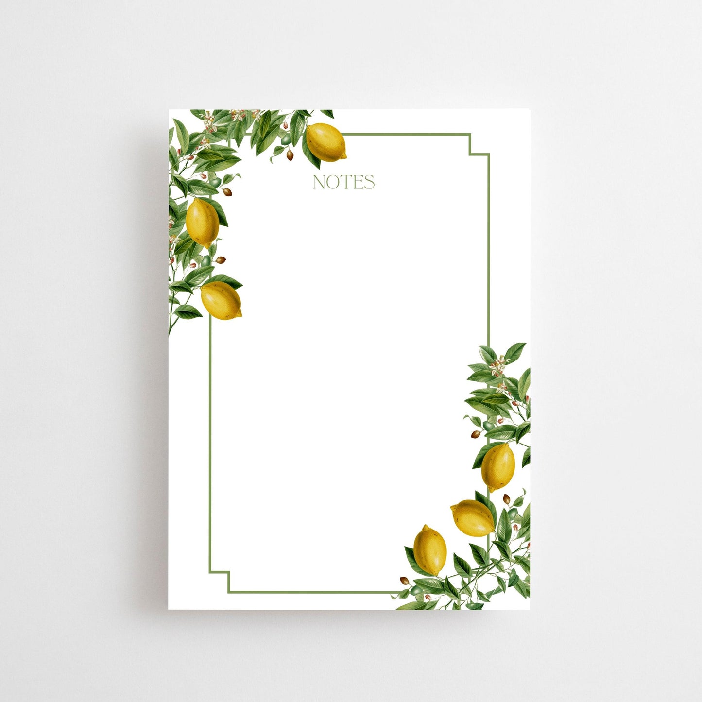 Lemon Notepad | Notepad by JOSIL Paperie