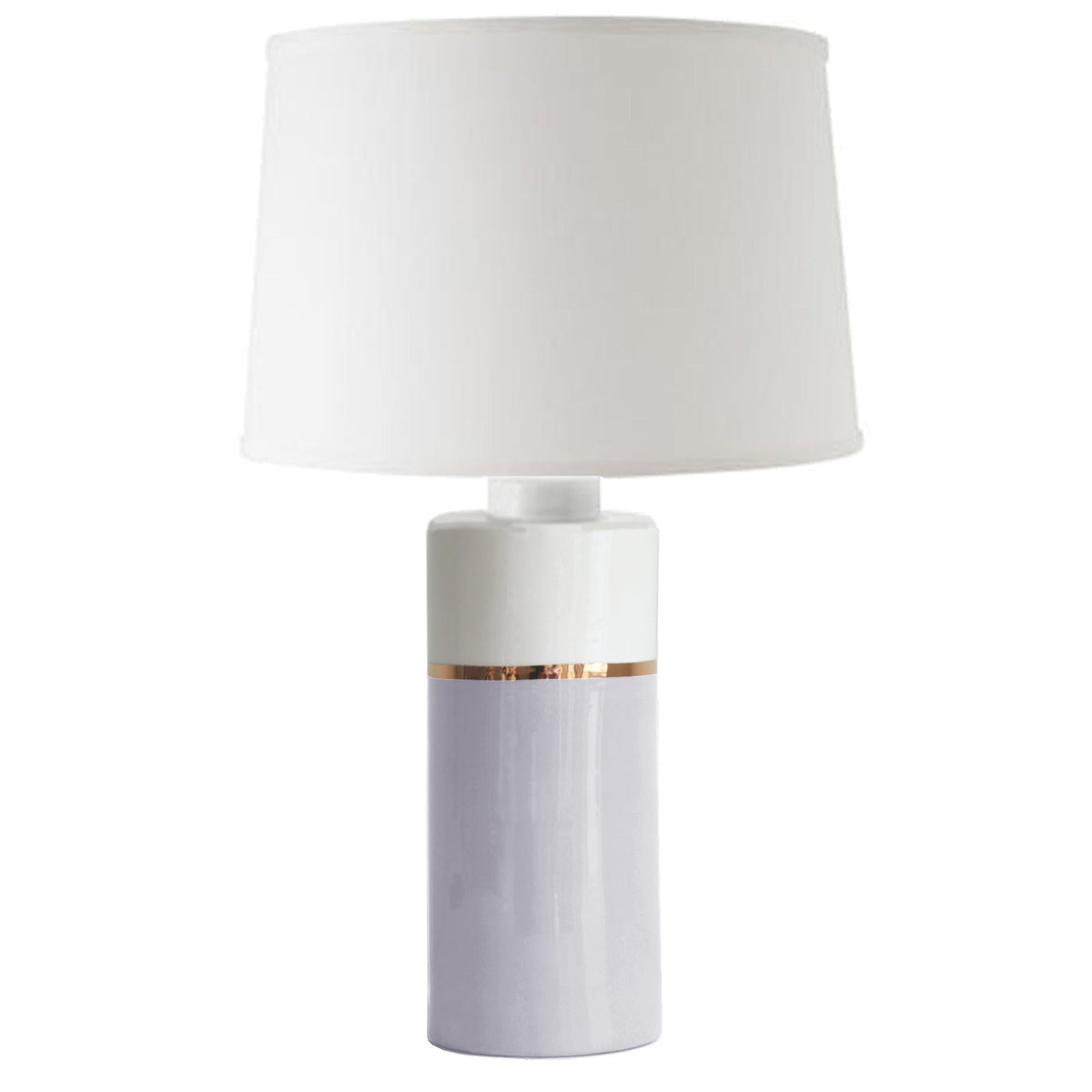 Light Lavender Color Block Column Lamp