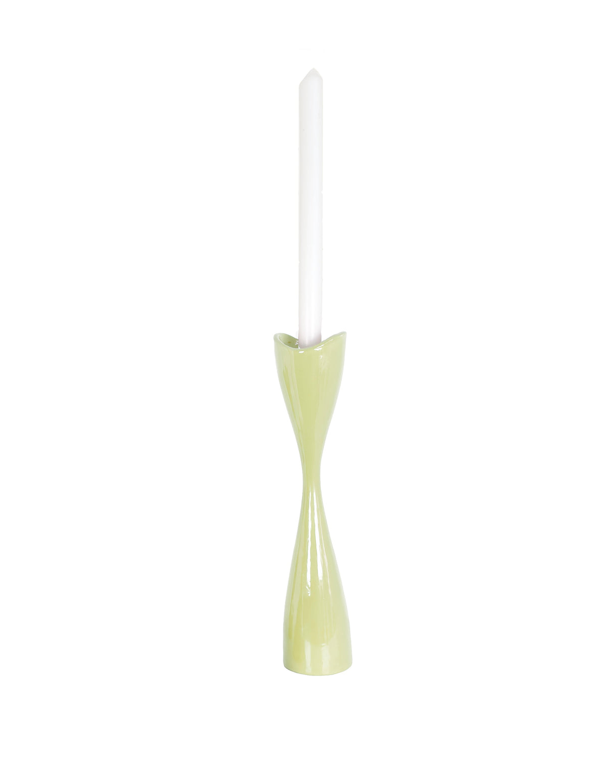 Tulip Candlestick Holders in Melon Ball