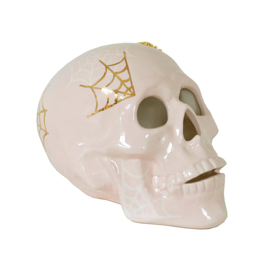 "Mr. Bones and Charlotte" Skull Decor Color Sample Tiles
