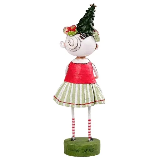 Mrs. Santa Claus Christmas Figurine by Lori Mitchell — 7.5-Inch Poly Resin Collectible (New 2026)