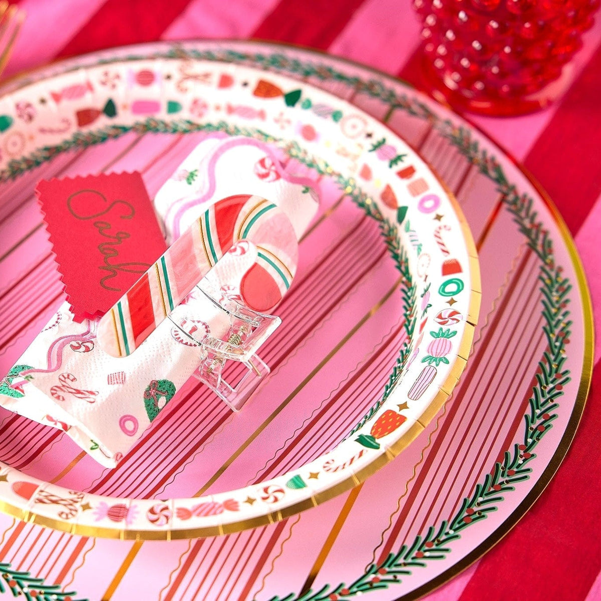 Holiday Holly Placemats (10 Count)