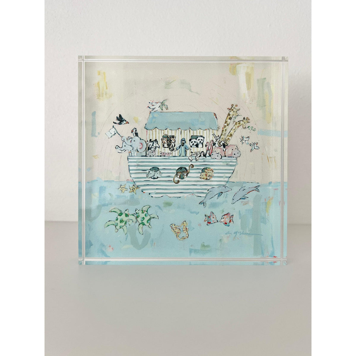 Noah's ark V Acrylic Tabletop Art