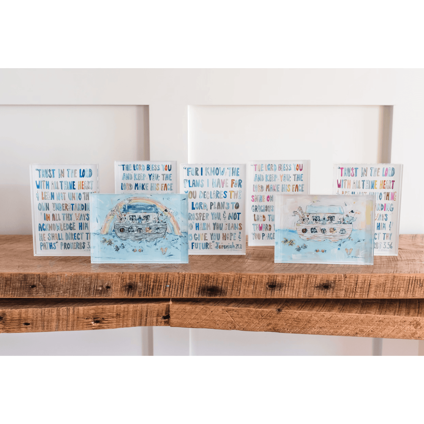 Numbers 6:24-26 Bible Verse Acrylic Tabletop Art