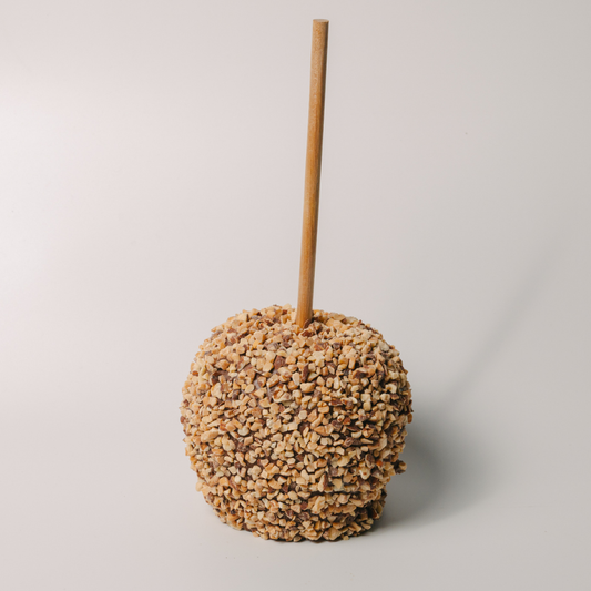 Nutty Chocolate Caramel Apple
