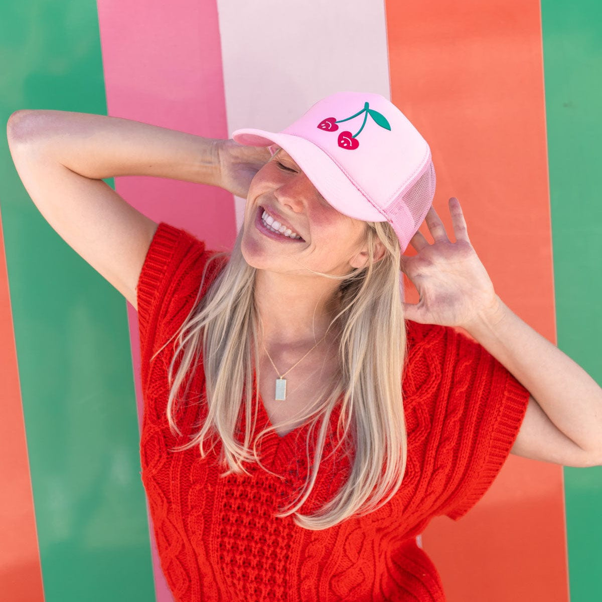 Very Cherry Trucker Hat