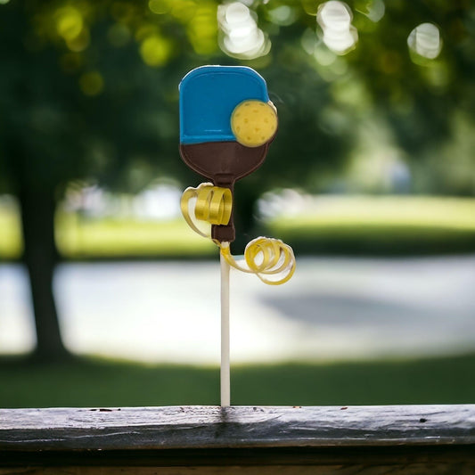 a lollipop on a stick