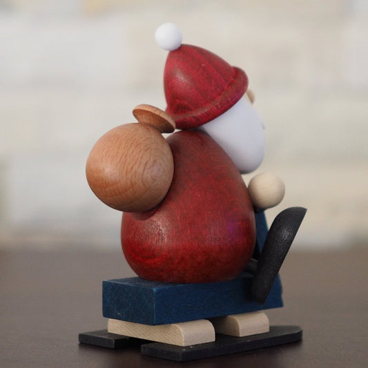 Weihnachtsmann Collectibles - Santa on a Snowmobile