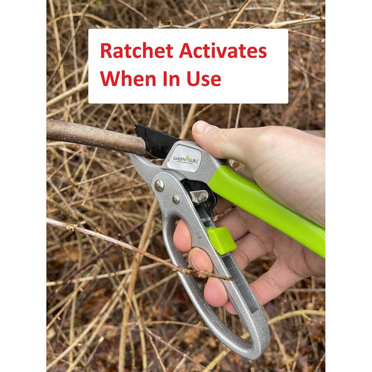 Ratchet Garden Pruning Shears Clippers