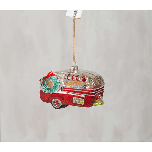 a christmas ornament from a string