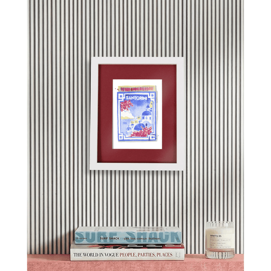 a picture frame on a wall
