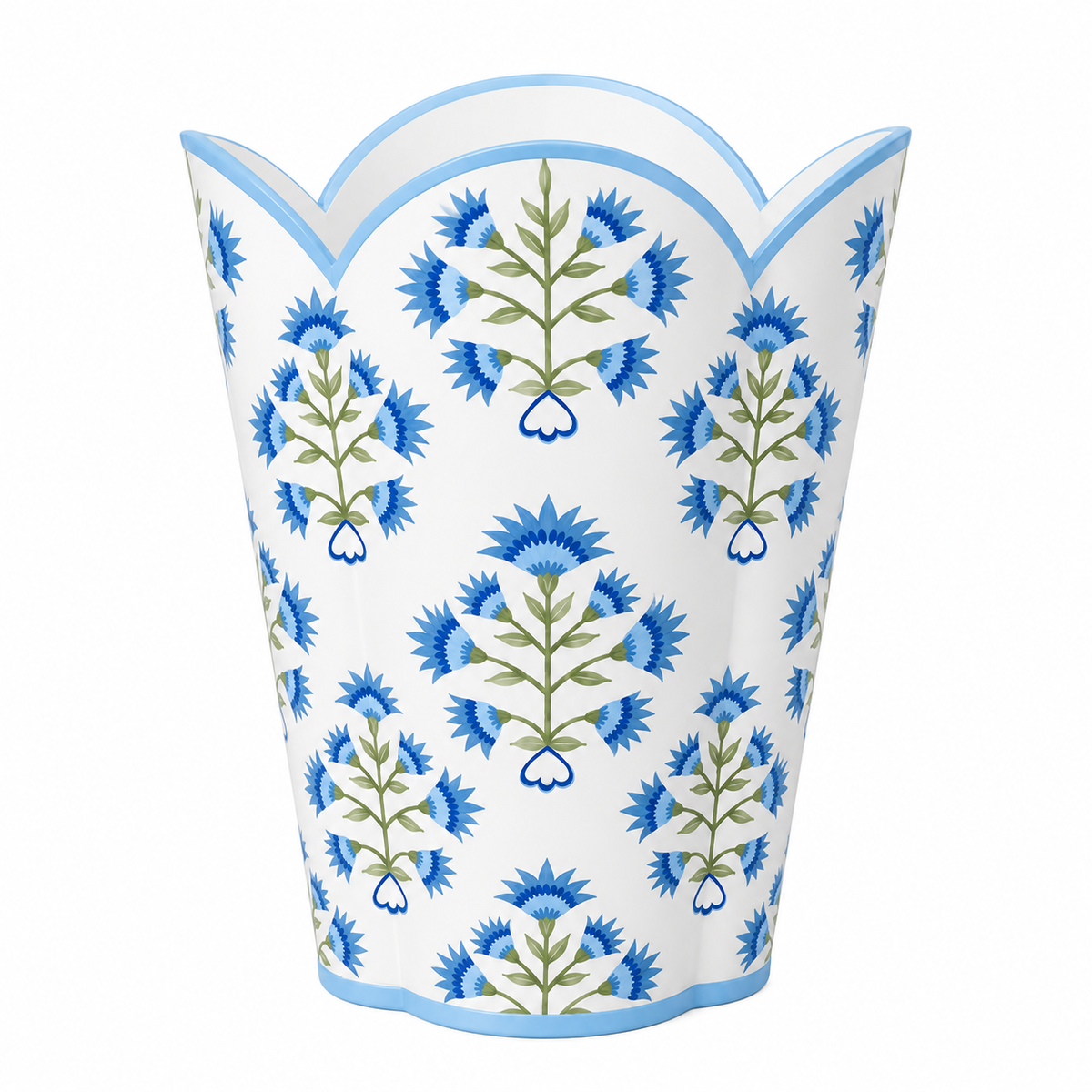 Willow Bloom Round Wastepaper Basket & Tissue (2 Options)
