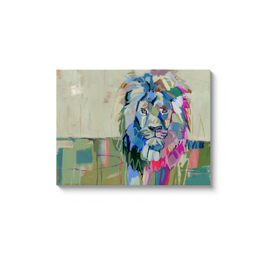 "The Noble Lion" on canvas