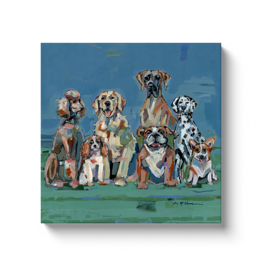"Unleashed" on canvas