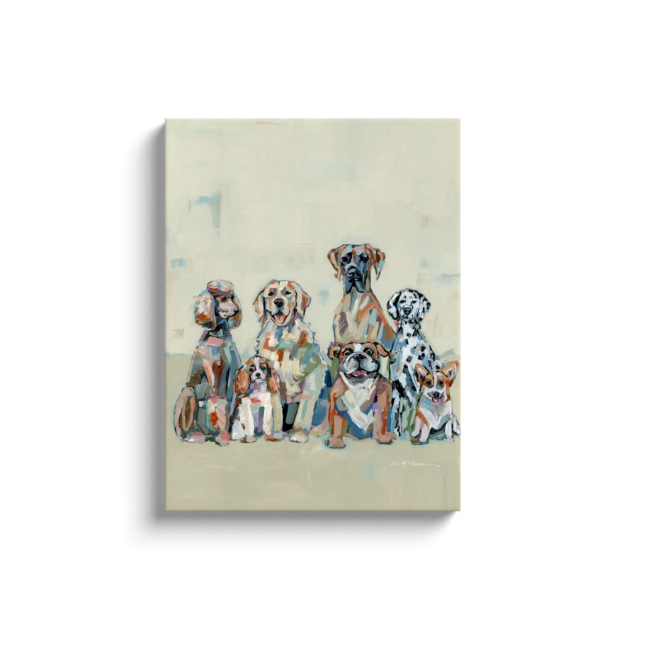 "Unleashed" on canvas