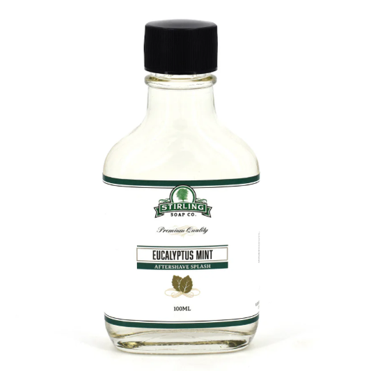 Stirling Soap Co. Eucalyptus Mint Shaving Collection