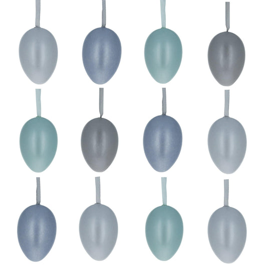 a group of oval shaped objects