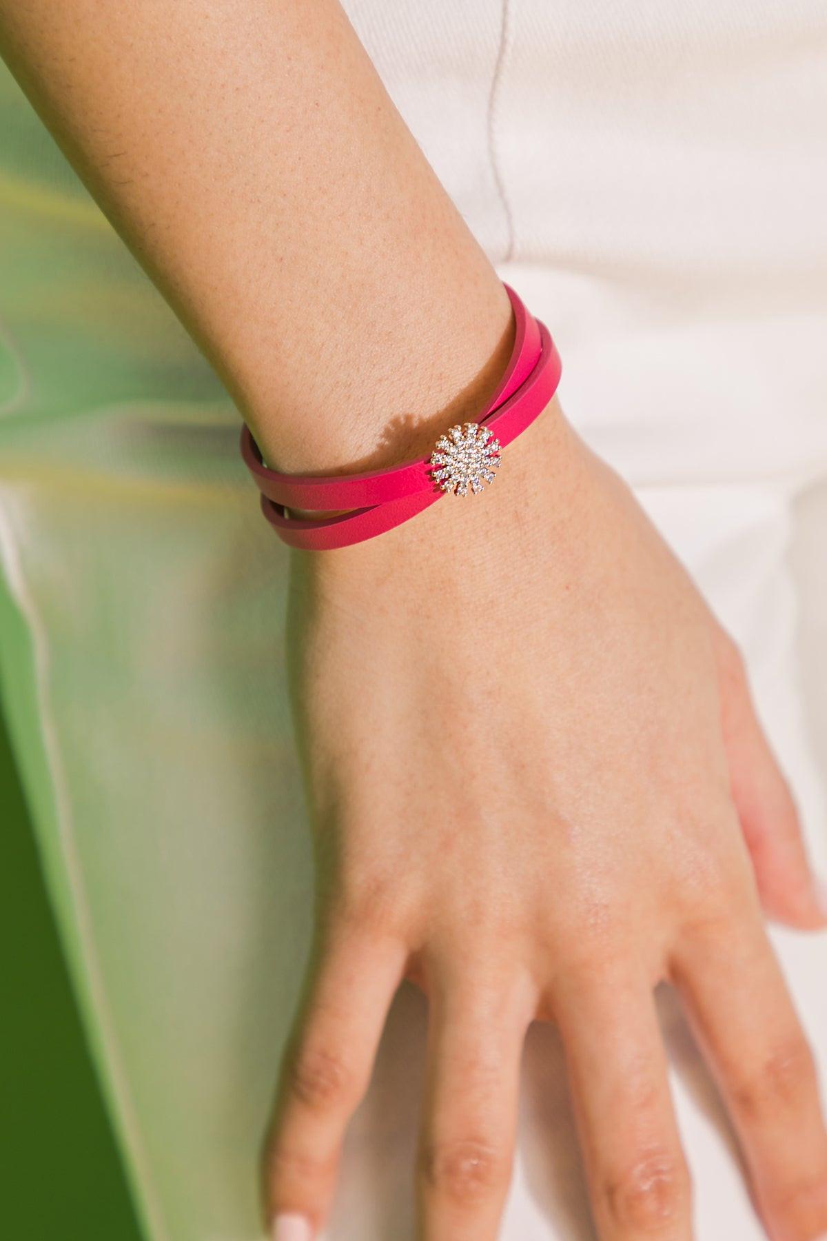 a close up of a bracelet