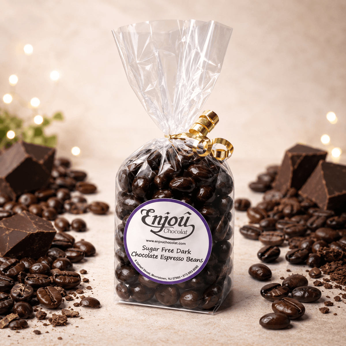 Sugar Free Dark Chocolate Covered Espresso Beans