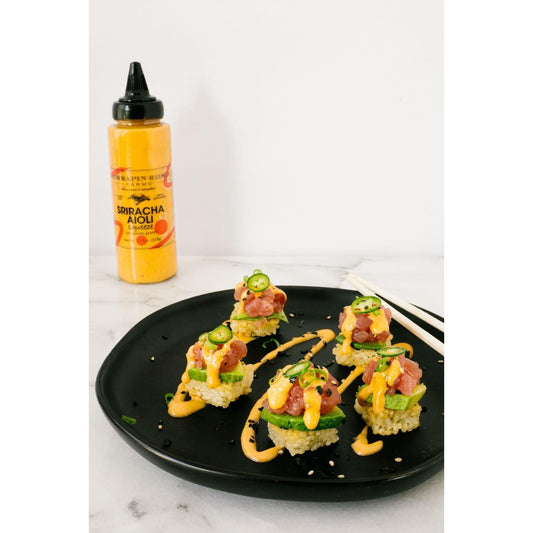 Sriracha Aioli Garnishing Squeeze