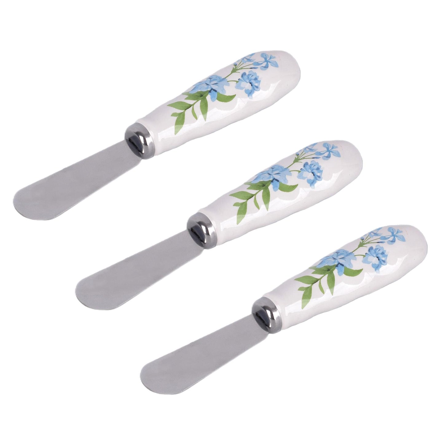 Hydrangea Set of 3 Spreader Knives by Temp-tations