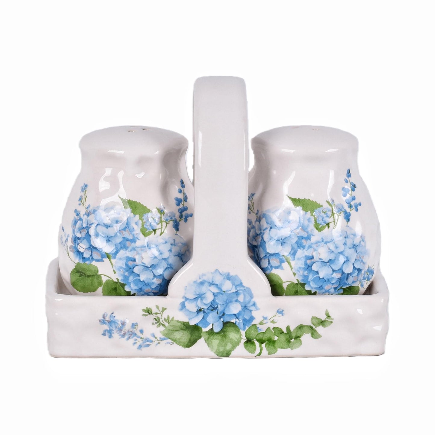 Hydrangea 3 Piece Salt and Pepper Set by Temp-tations