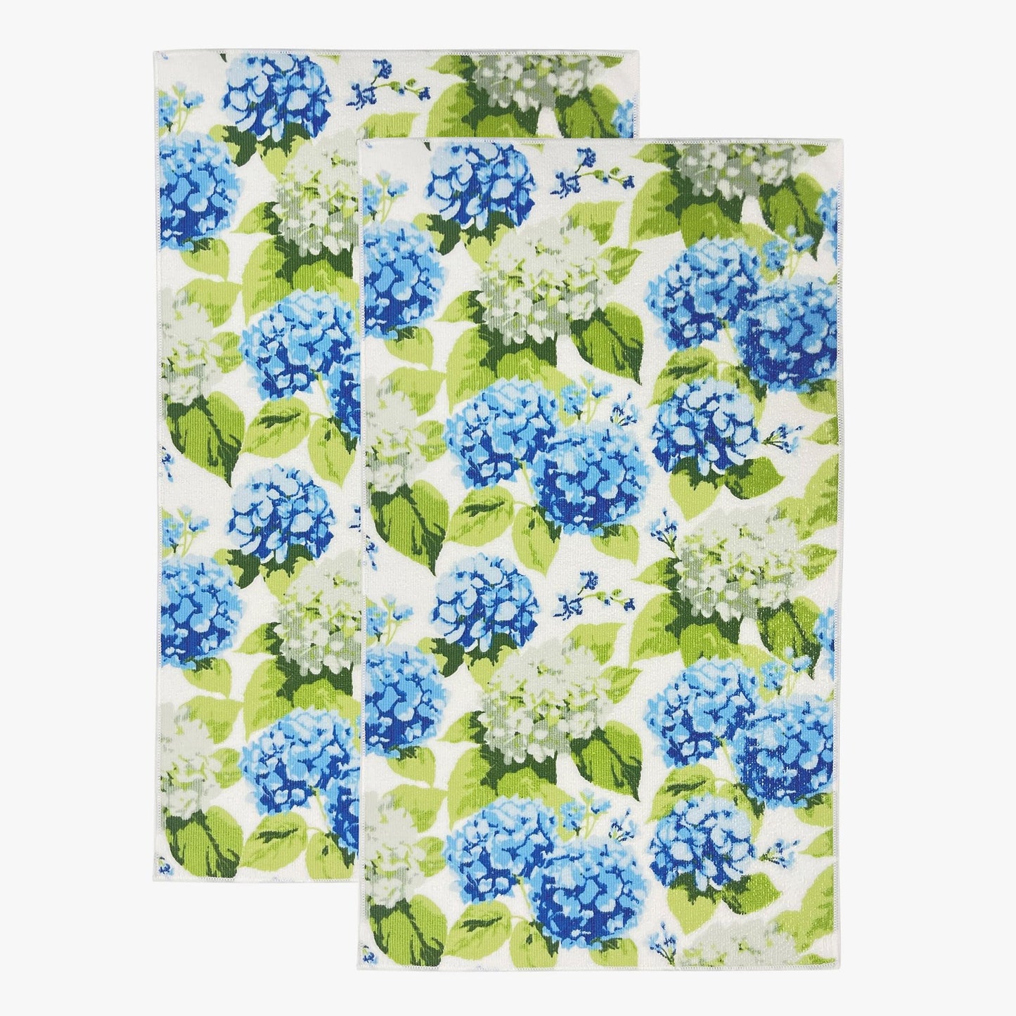 Hydrangea 2 Piece Microfiber Towel Set by Temp-tations