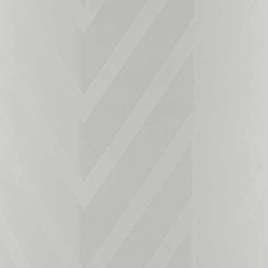 Ballajura White Chevron Pattern Glasas Stool - Clearance