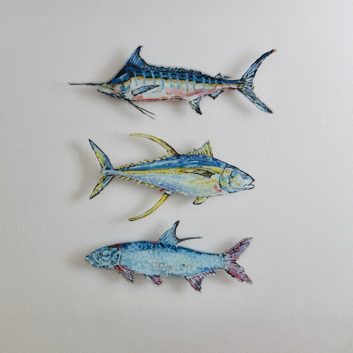 Tarpon Fish Acrylic Wall Contour