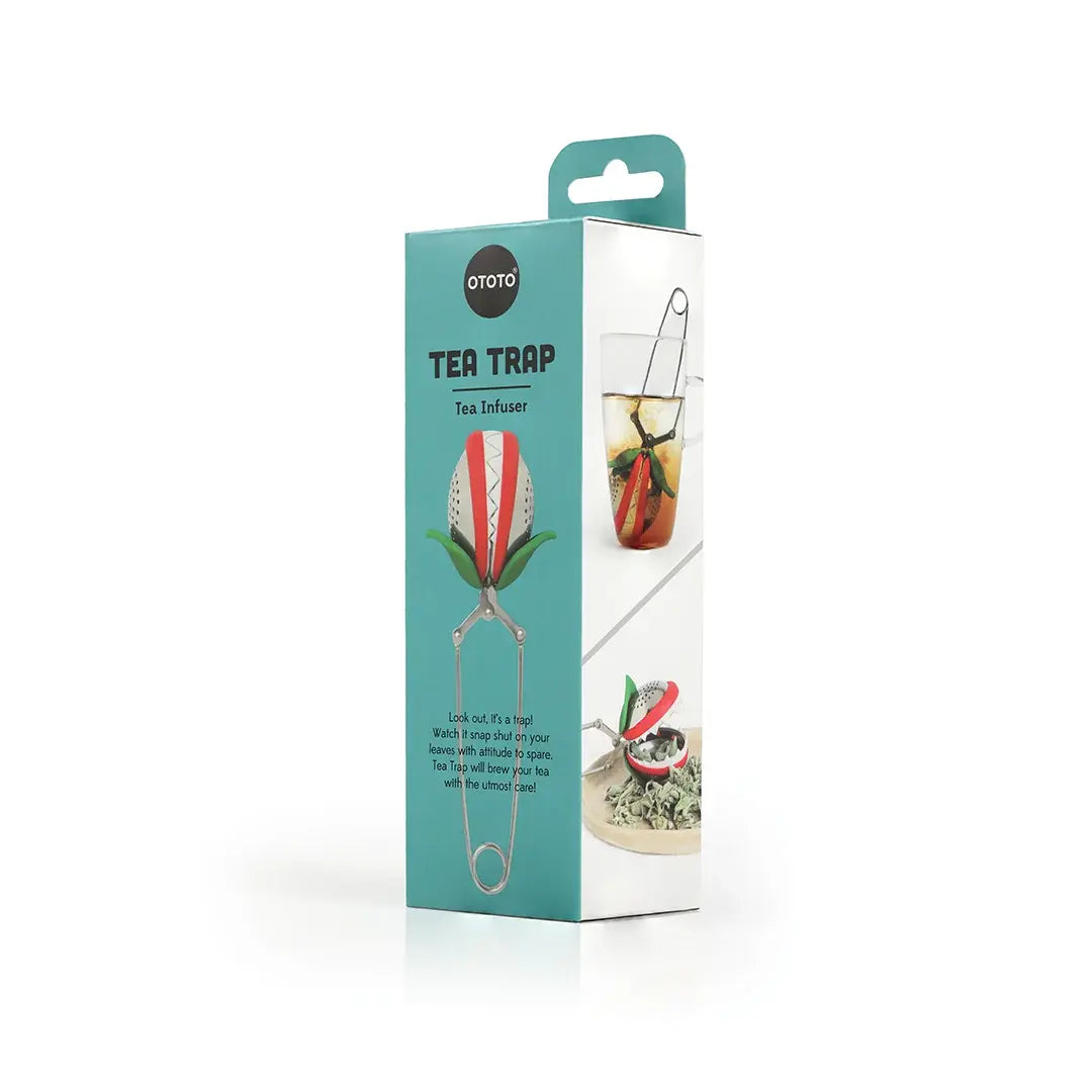 a box with a tea trap