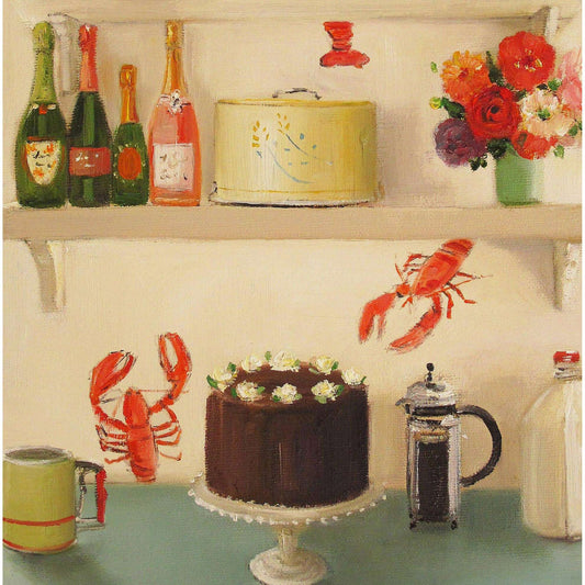 The Devil's Food Cake Art Print - 8.5" X 11"