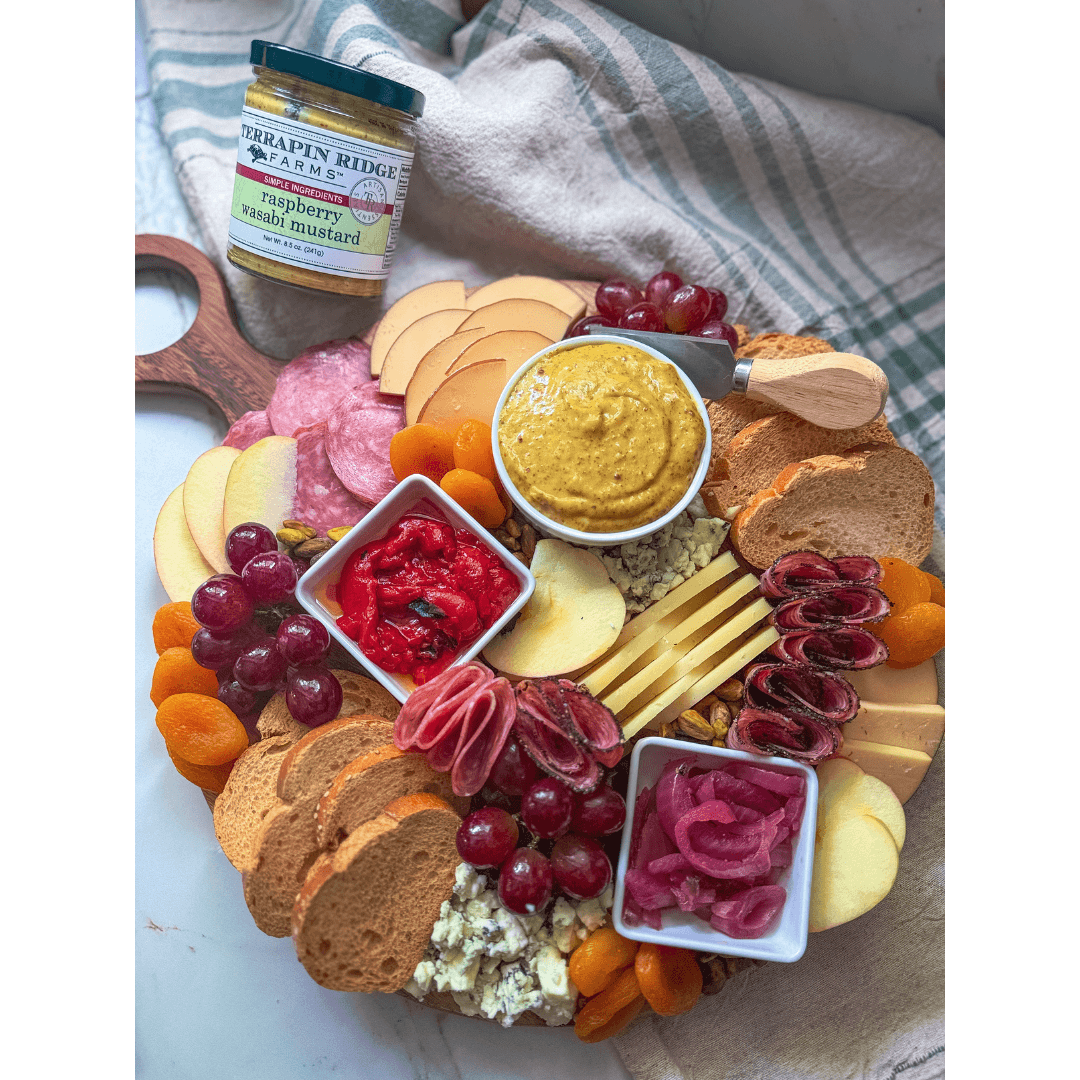 Raspberry Wasabi Mustard