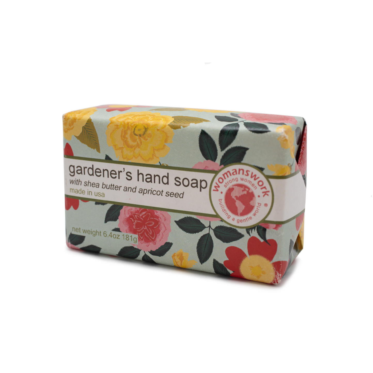 Gardener's Hand Soap packaged in Heirloom Garden Print