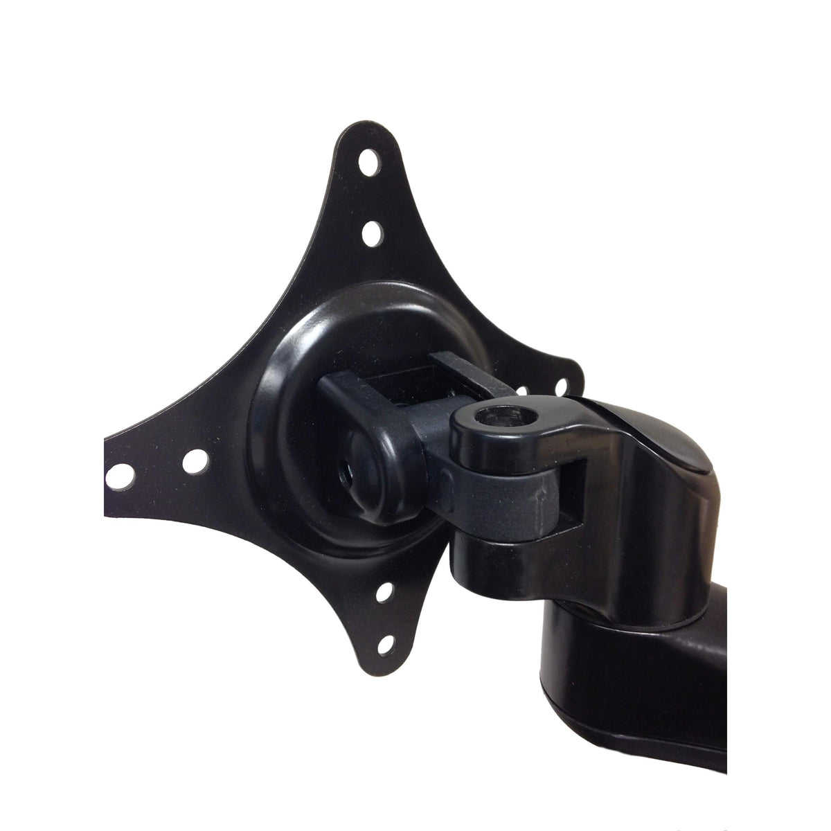 Wall Mount Monitor Arm: Standard Dual Screen Black