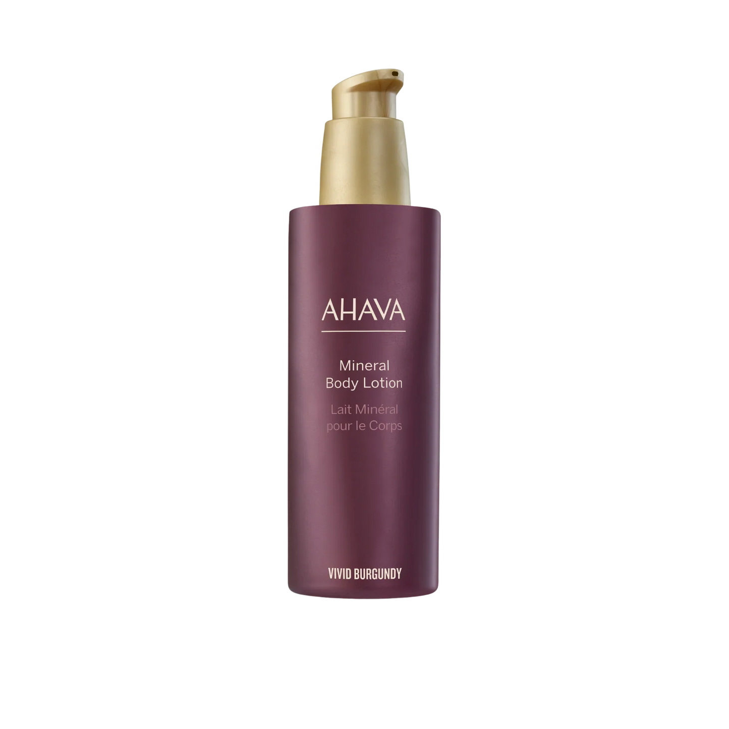 Ahava Mineral Body Lotion Vivid Burgundy 8.5 OZ