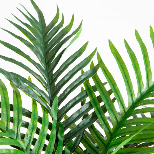 4' UV Resistant Artificial Double Robellini Palm Tree (Indoor/Outdoor)