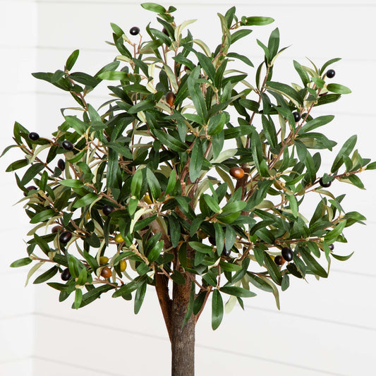a tree with leaves and berries