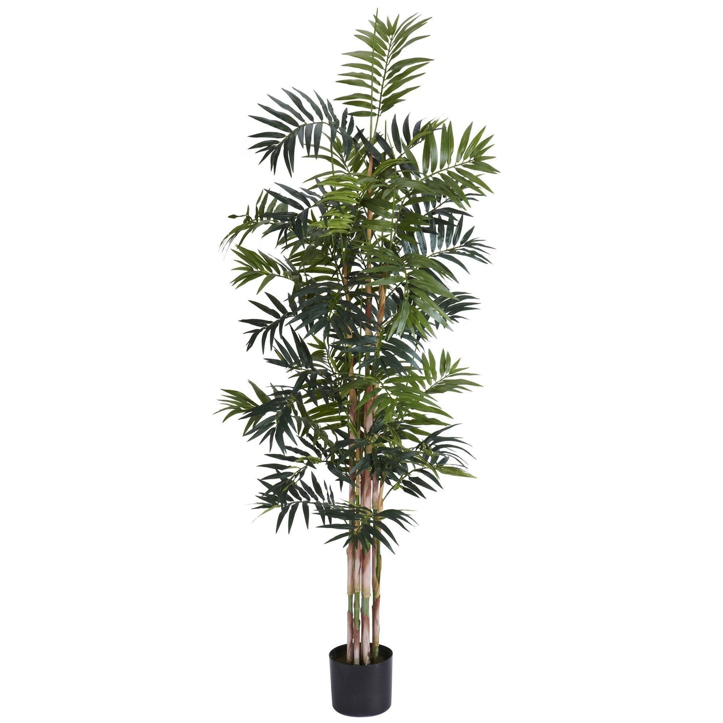 6' Artificial Beige Bamboo Palm Silk Tree