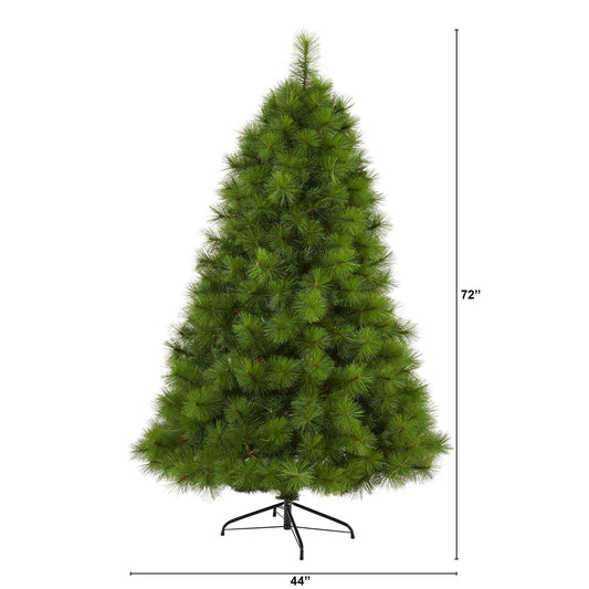 a tall christmas tree with a height of 2 inches
