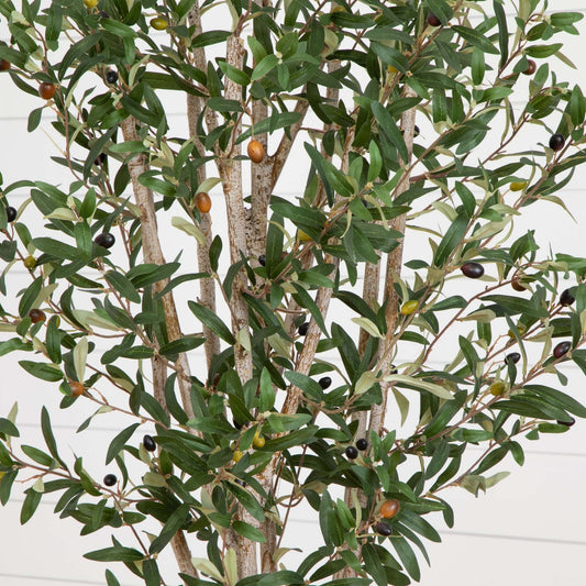 a tree with leaves and fruits